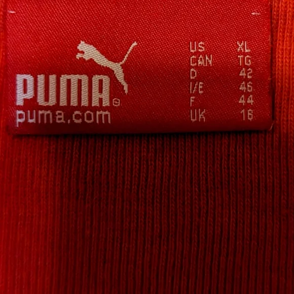 💥5 for 25 💥 Puma💥tank top size XL color red - Picture 6 of 8